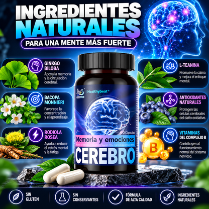 Suplemento Cerebro Soporte Cerebral 60cp