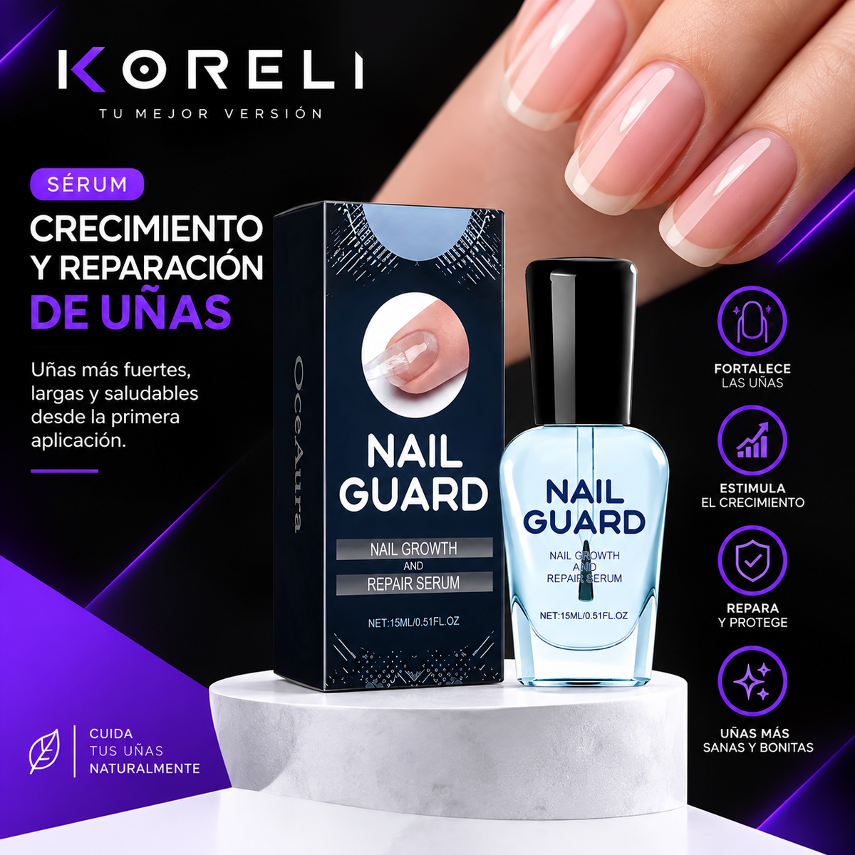 Serum Crecimiento y Reparacion De Uñas