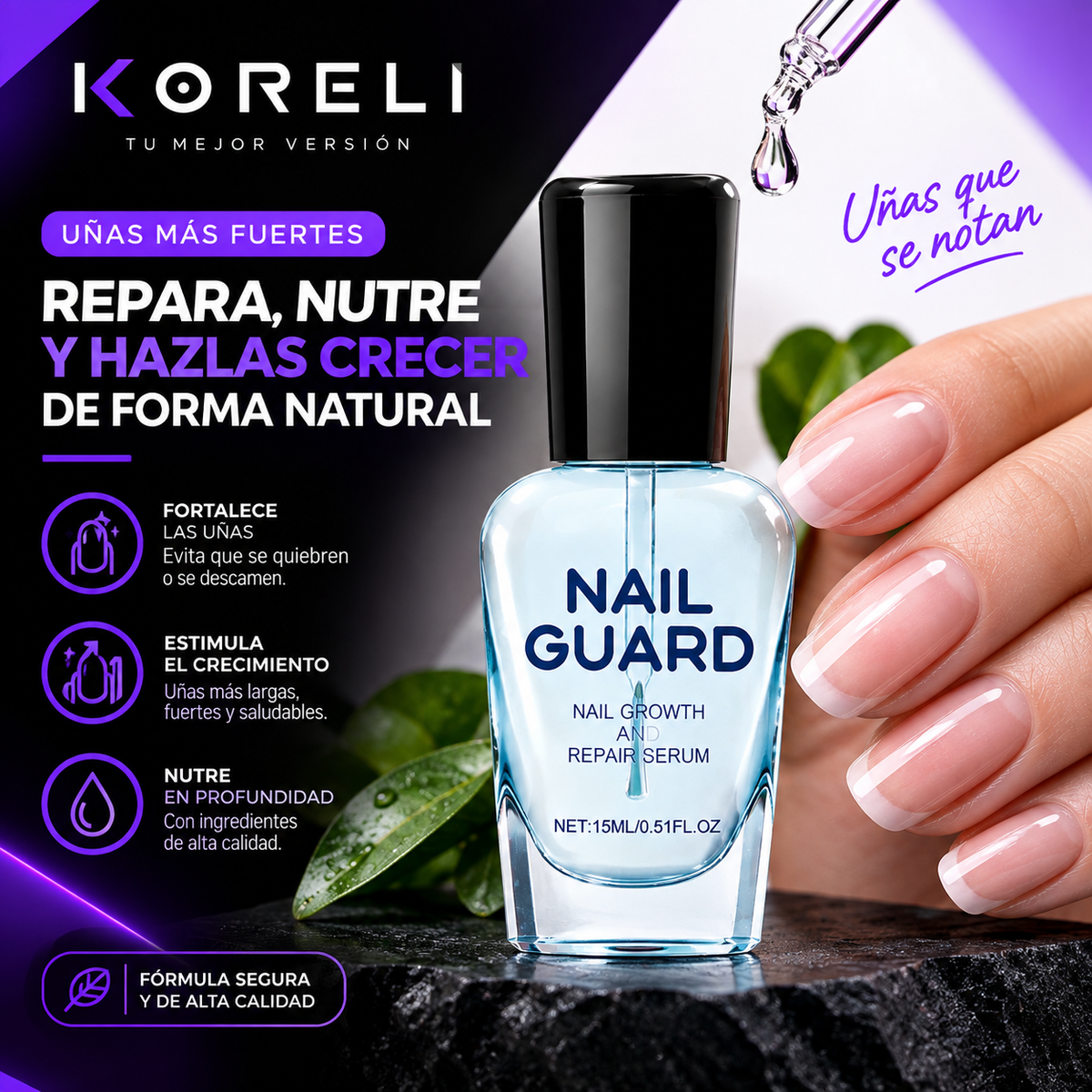 Serum Crecimiento y Reparacion De Uñas